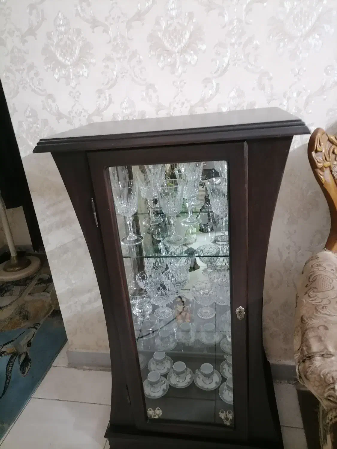 دوعدد بوفه کوتاه قهواای سوخته تمیز|بوفه، ویترین، کنسول|قرچک, پارس سرام|دیوار