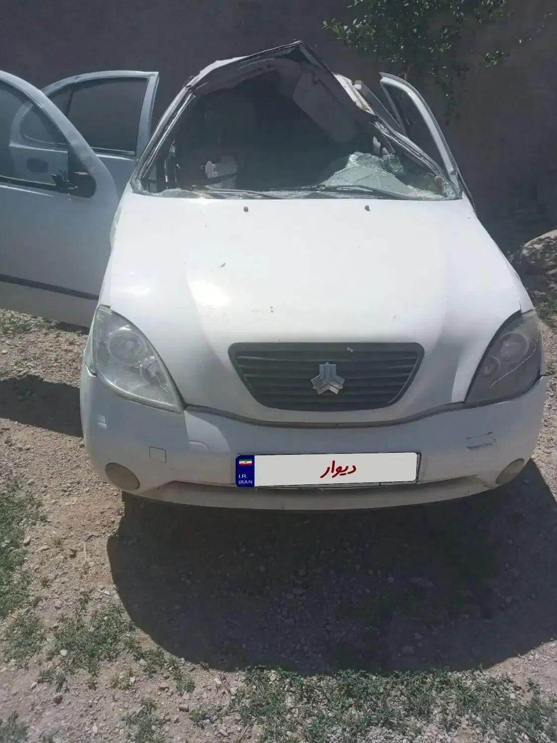 تیبا دو|خودرو سواری و وانت|زاغه, |دیوار