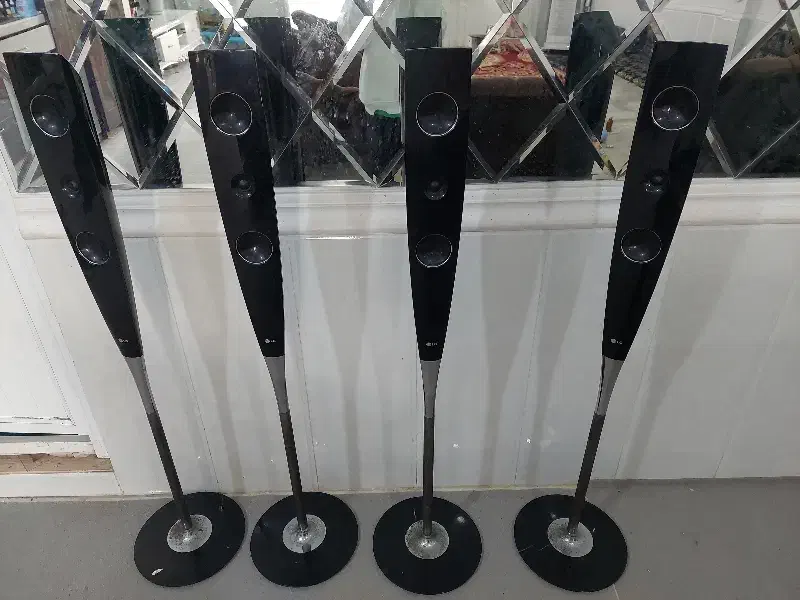 4عدد بلندگو|سیستم صوتی خانگی|امیدیه, |دیوار