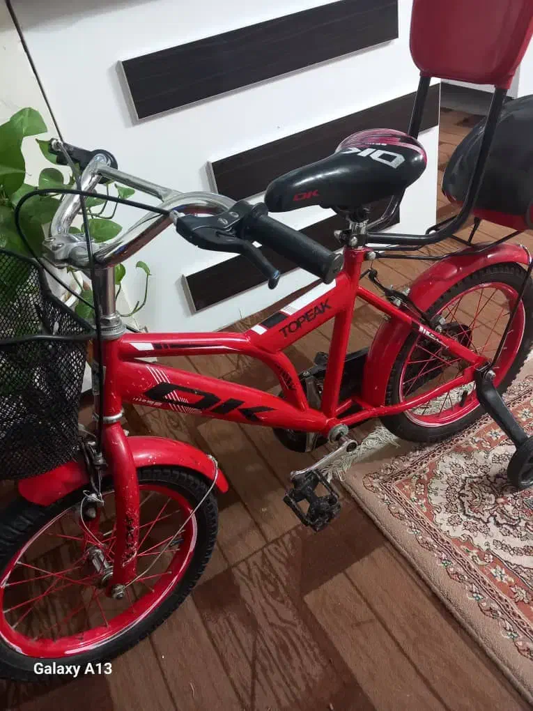 دوچرخه سایز۱۶ تمیزوخانگی|دوچرخه، اسکیت، اسکوتر|فولادشهر, C1|دیوار