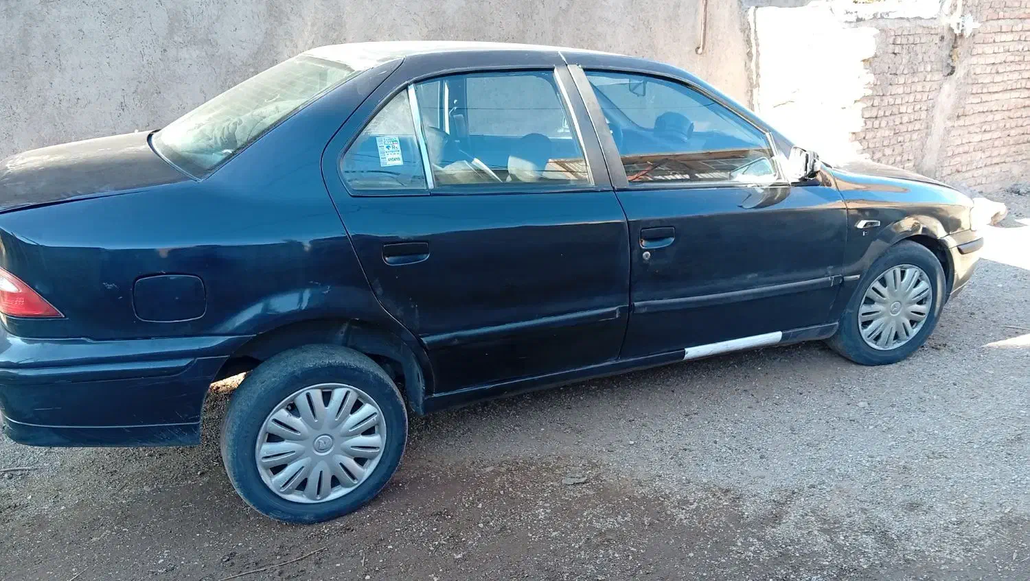 سمند مشکی مدل 1382|خودرو سواری و وانت|سراب, |دیوار