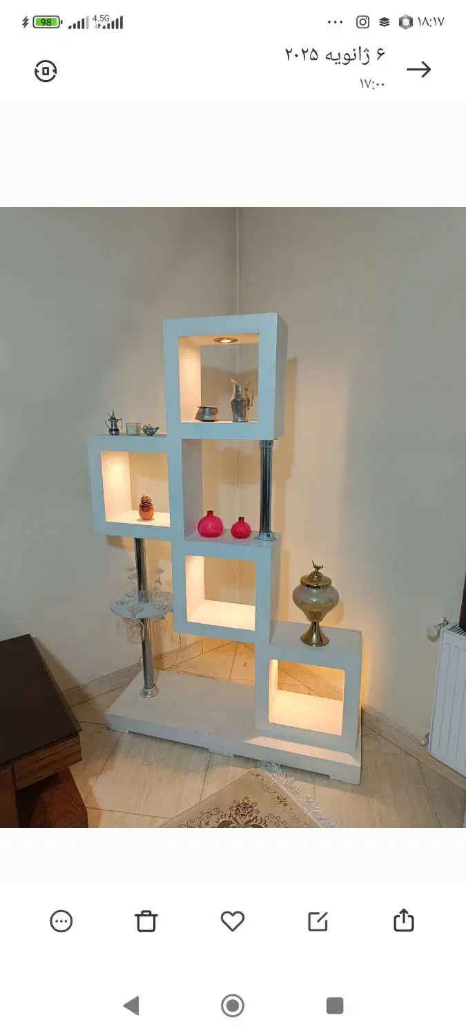 دکوری هالوژن دار|صنایع دستی و سایر لوازم تزئینی|هشتگرد, شهرک گلها|دیوار