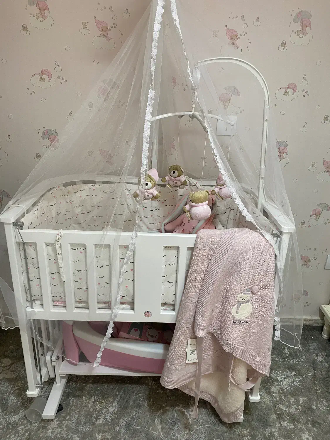 تخت کنارمادر|تخت و صندلی بچه|تهران, هاشمی|دیوار