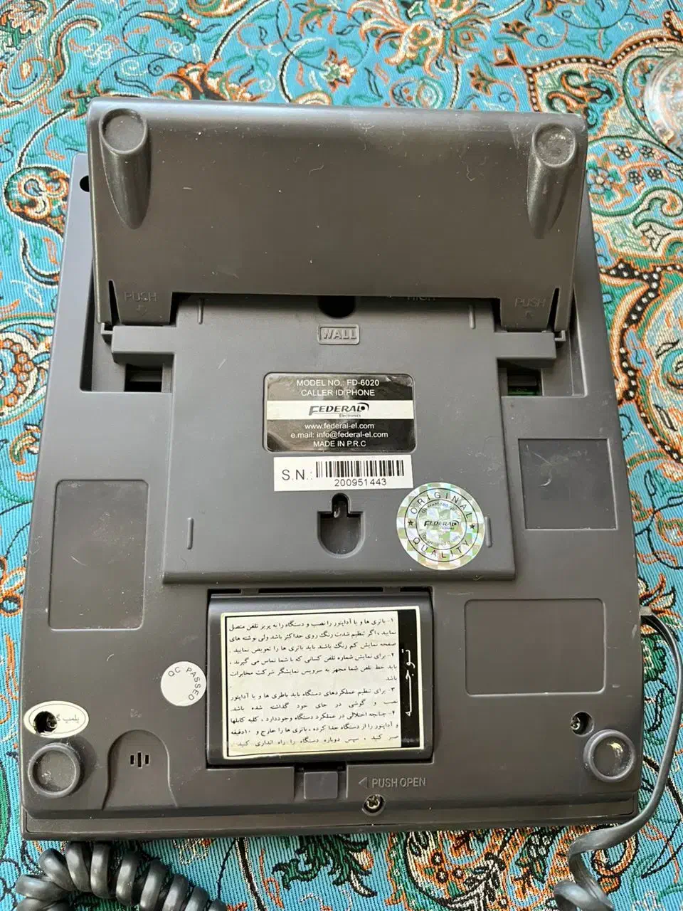 تلفن رومیزی تکنیکال و فدرال|تلفن رومیزی|مشهد, چهارچشمه|دیوار