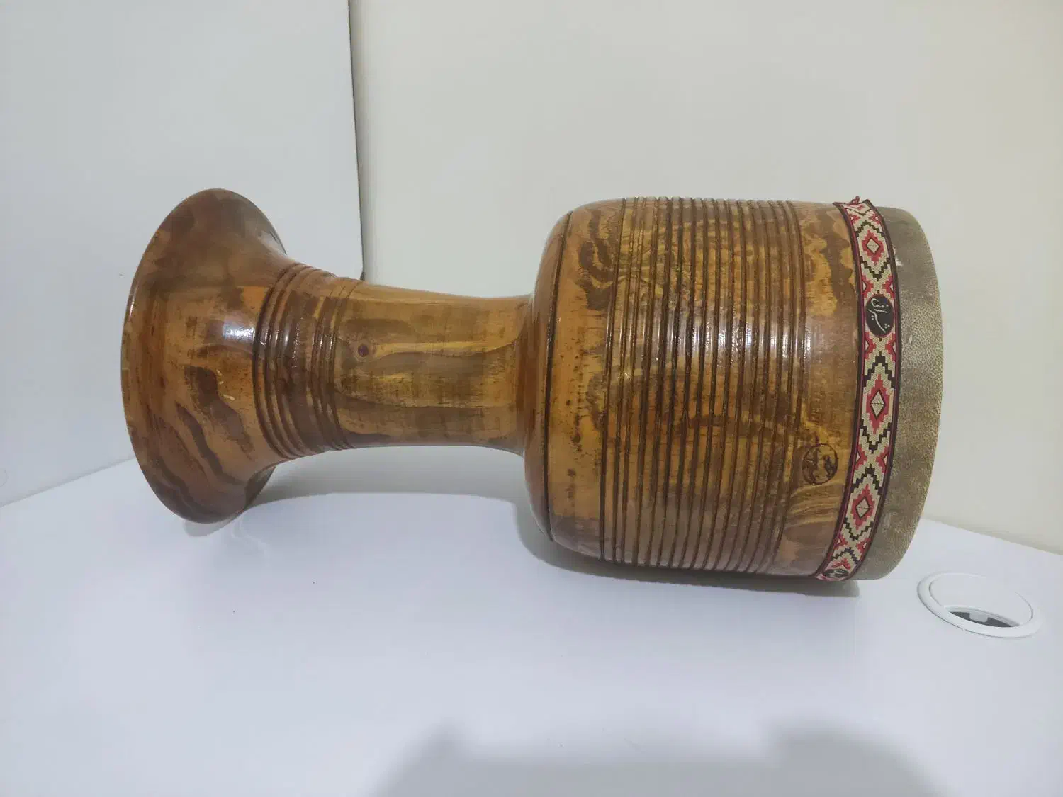 تنبک تک مهر شیرانی با کاور|سازهای سنتی|رودهن, |دیوار