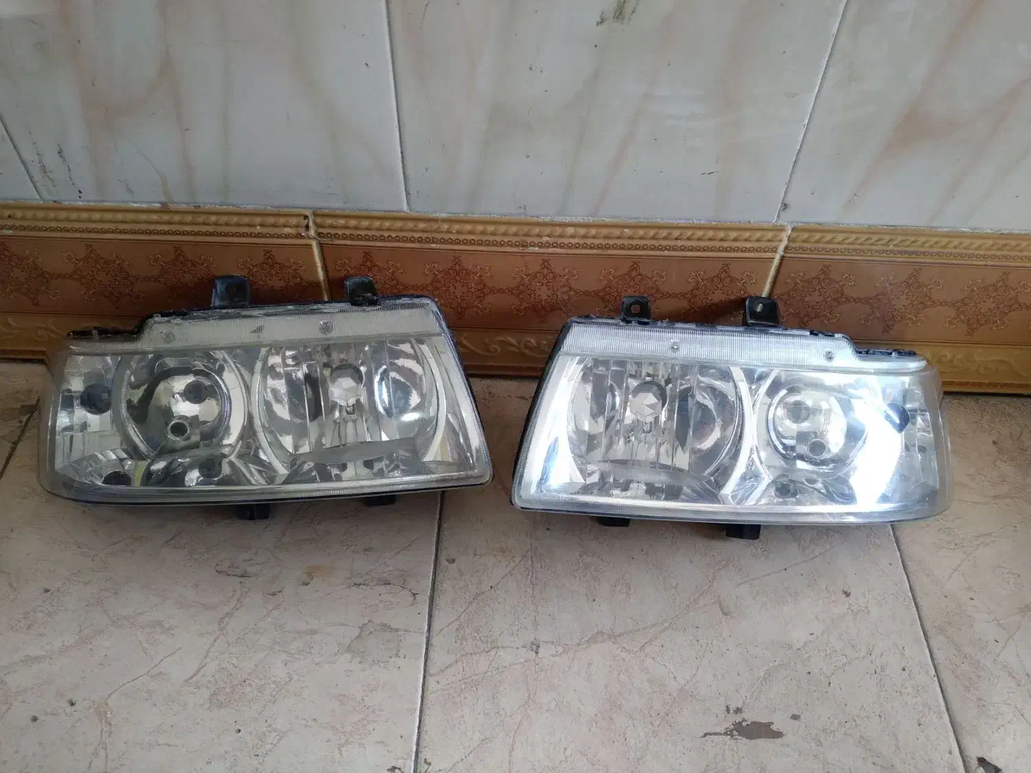 فروش چراغ جلو سمند.ساینا.دنامعمولی.پراید|قطعات یدکی و لوازم جانبی|زنجان, |دیوار