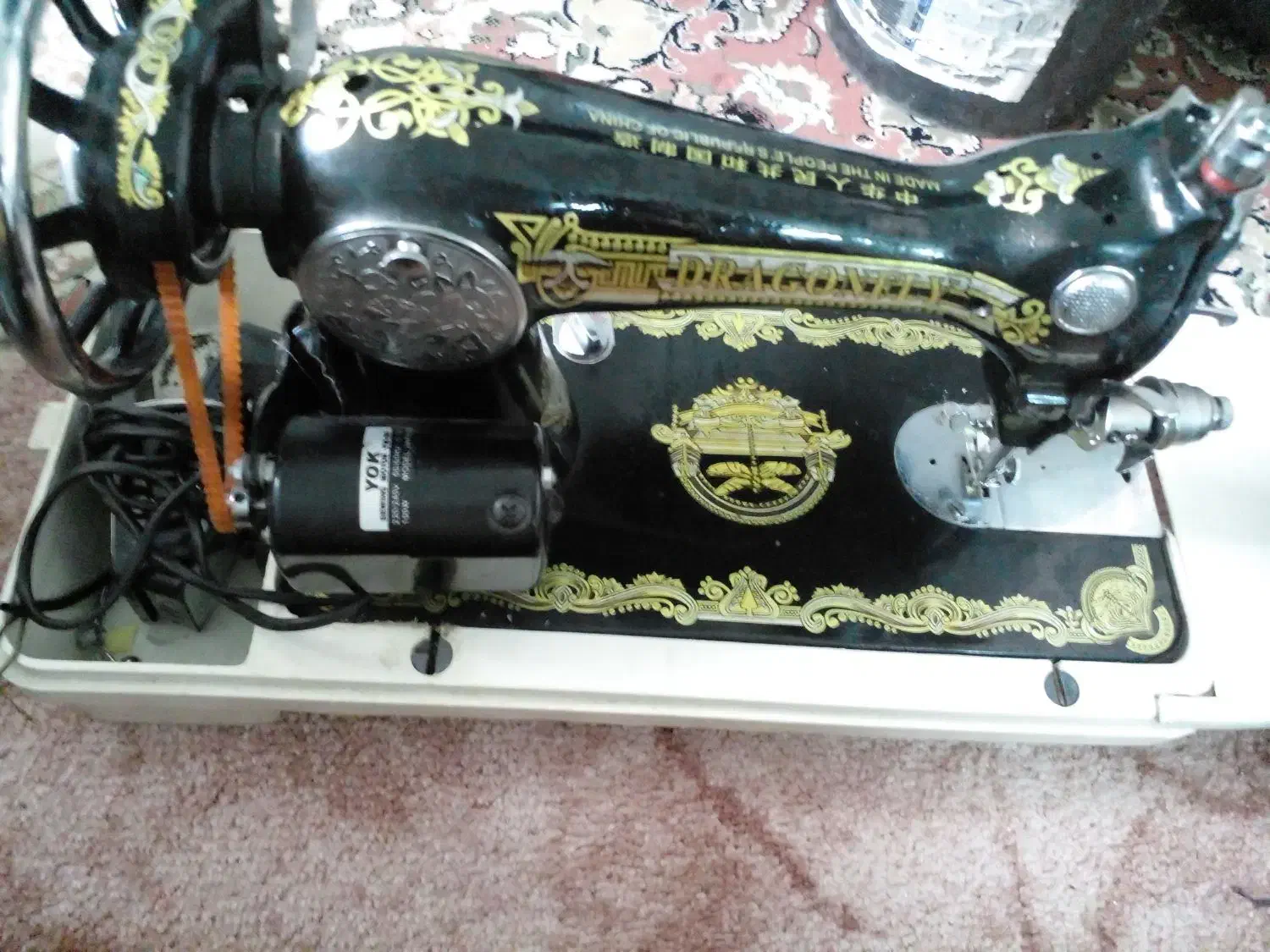 چرخ خیاطی برقی|چرخ خیاطی و ریسندگی|قم, شهرک توانیر|دیوار