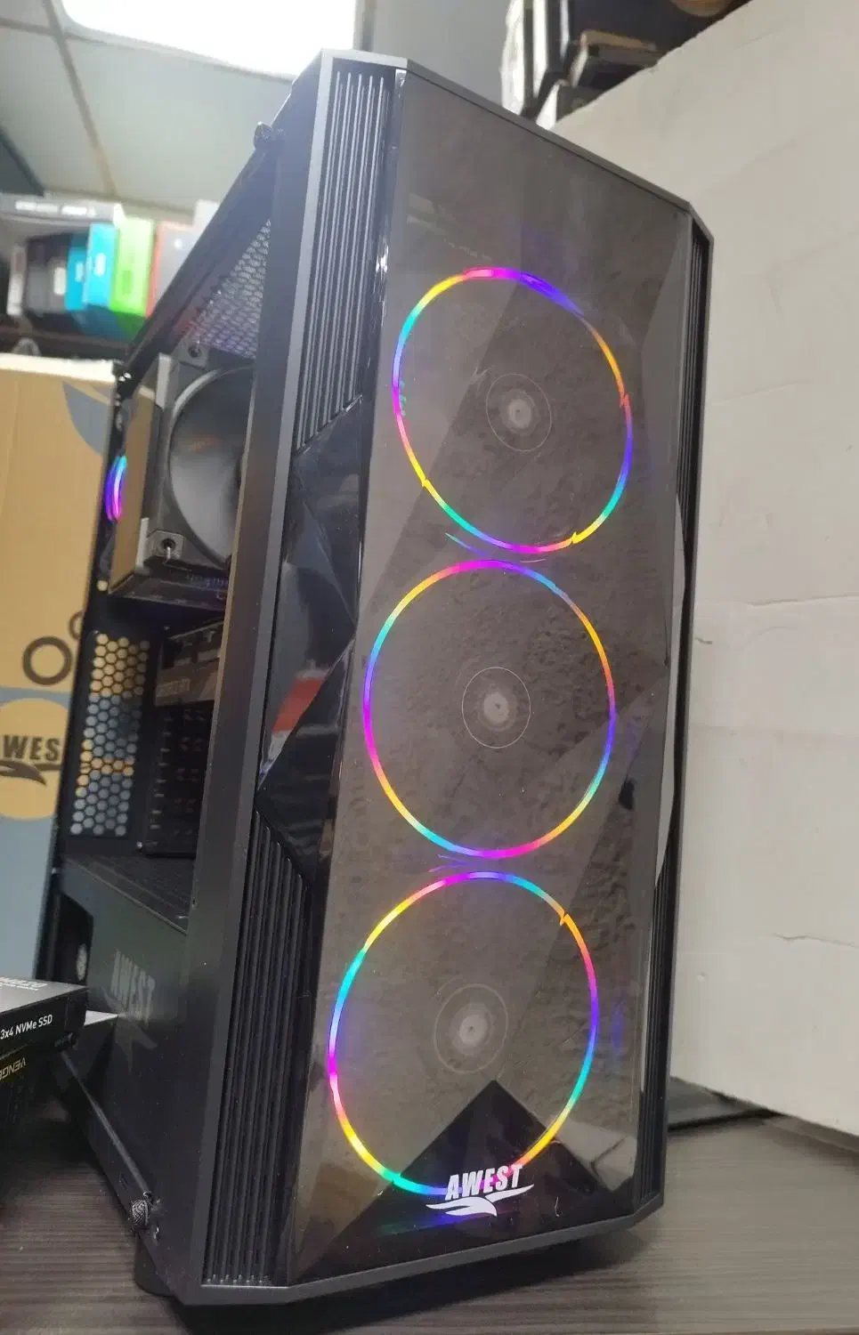 کیس گیمینگ نسل ۱۴ b660 + 14600k + ram16G +3070RTX|رایانه رومیزی|تهران, شیخ هادی|دیوار