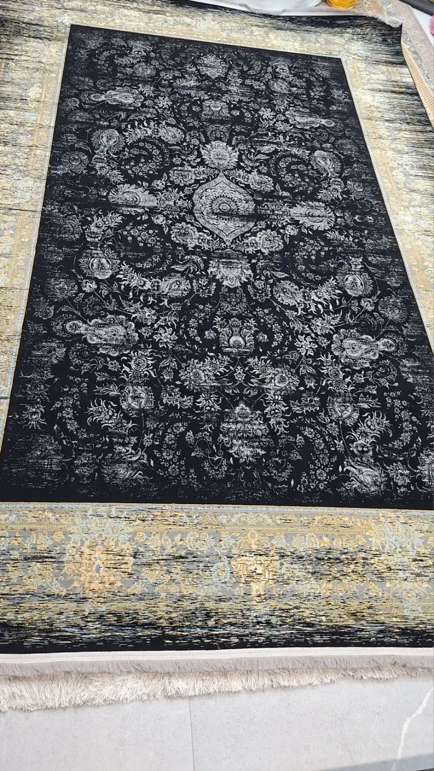 فرش ۶ متری کهنه نما|فرش|باغستان, |دیوار