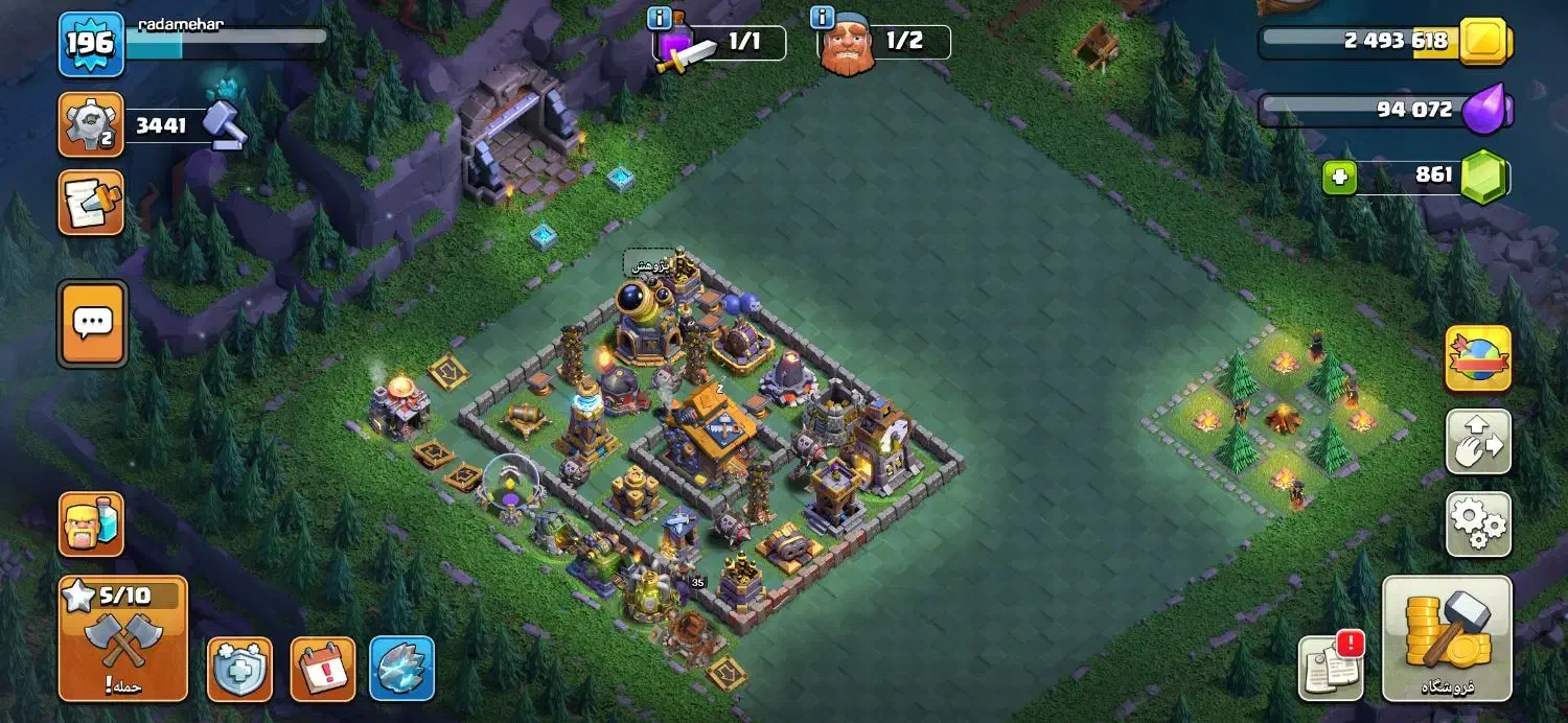 اکانت کلشبا تان 16 لول 196|کنسول، بازی ویدئویی و آنلاین|قوچان, |دیوار