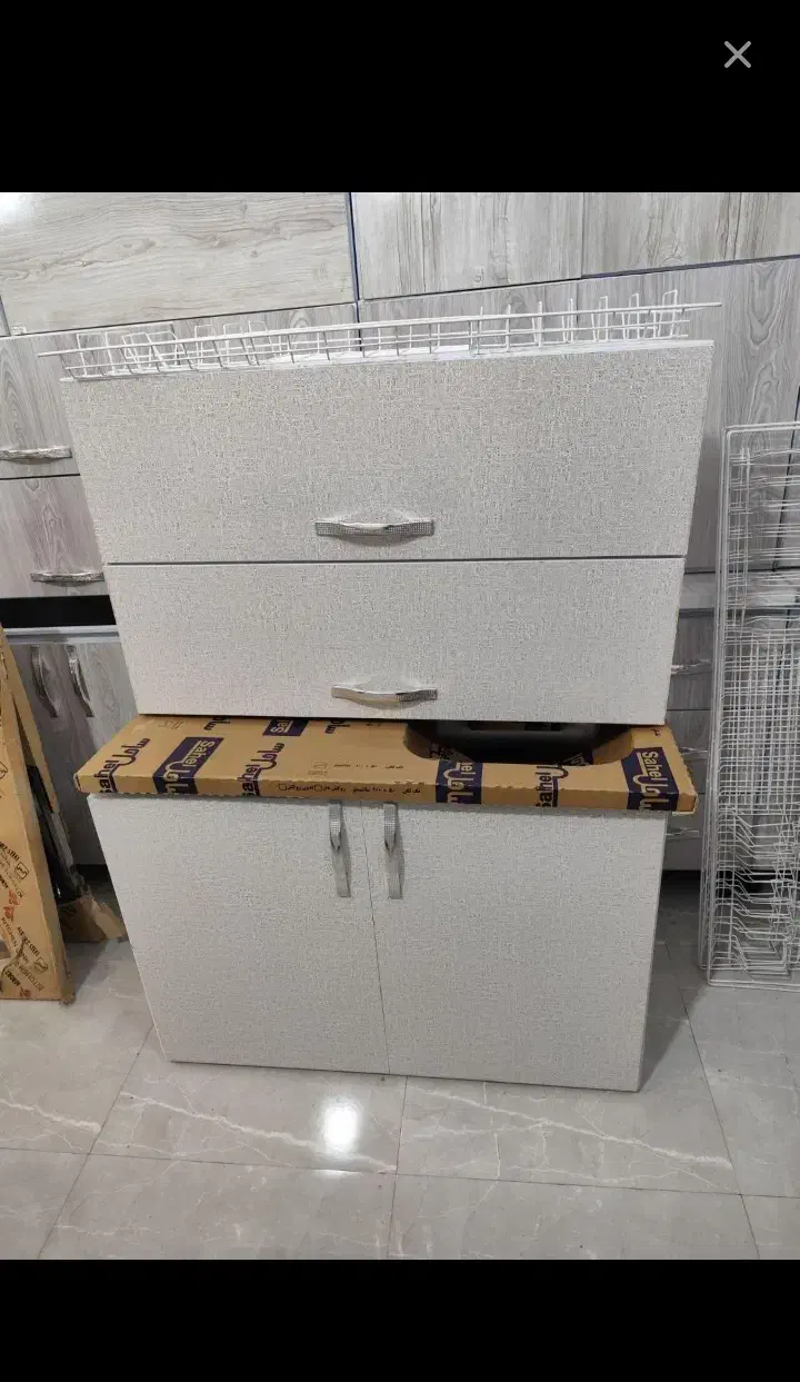 کابینت.آماده فلزی زیر سینک.آبچکان.گاز.پیش ساخته|مصالح و تجهیزات ساختمان|اسلامشهر, شهرک قائمیه|دیوار