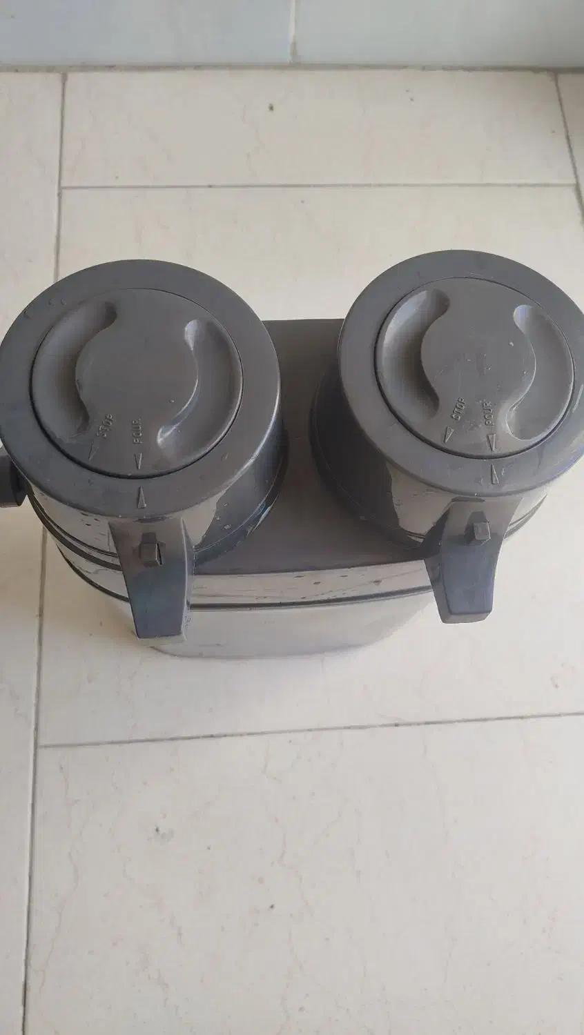 فلاکس (فلاسک) دوقلو|قوری، کتری، قهوه‌ساز دستی|خمینی‌شهر, |دیوار