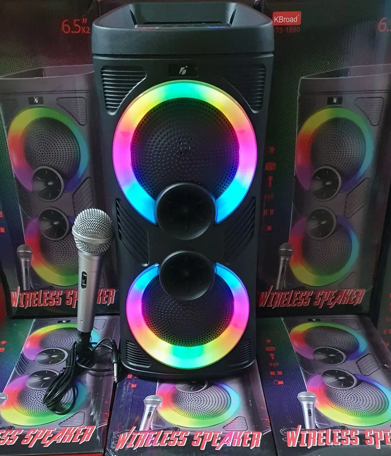 اسپیکر بلوتوثی قابل حمل KTS-1860|پخشکننده همراه|تهران, شیخ هادی|دیوار