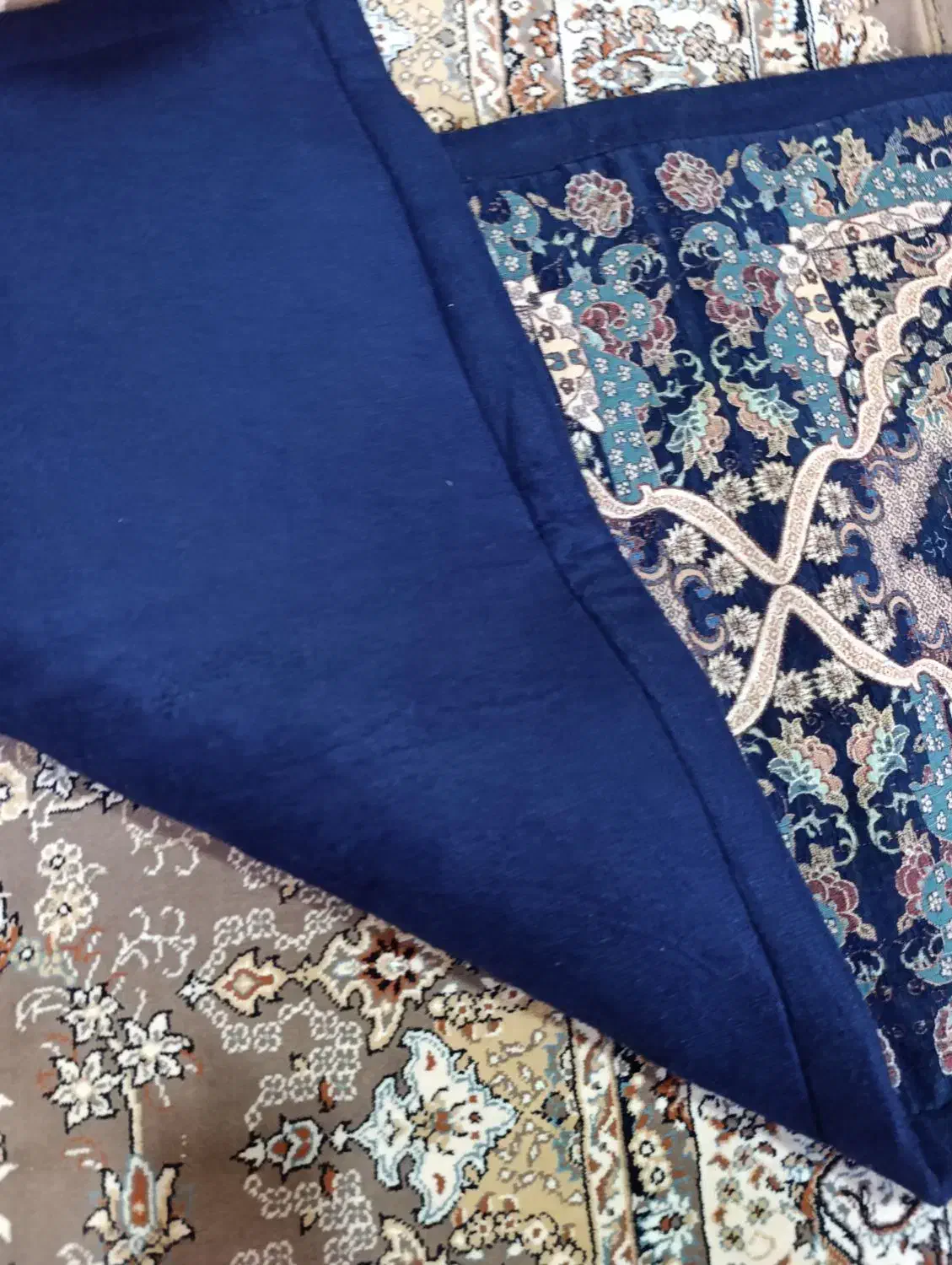 کناره فرش شاه نشین ۲تکه|فرش|نجفآباد, یزدانشهر|دیوار