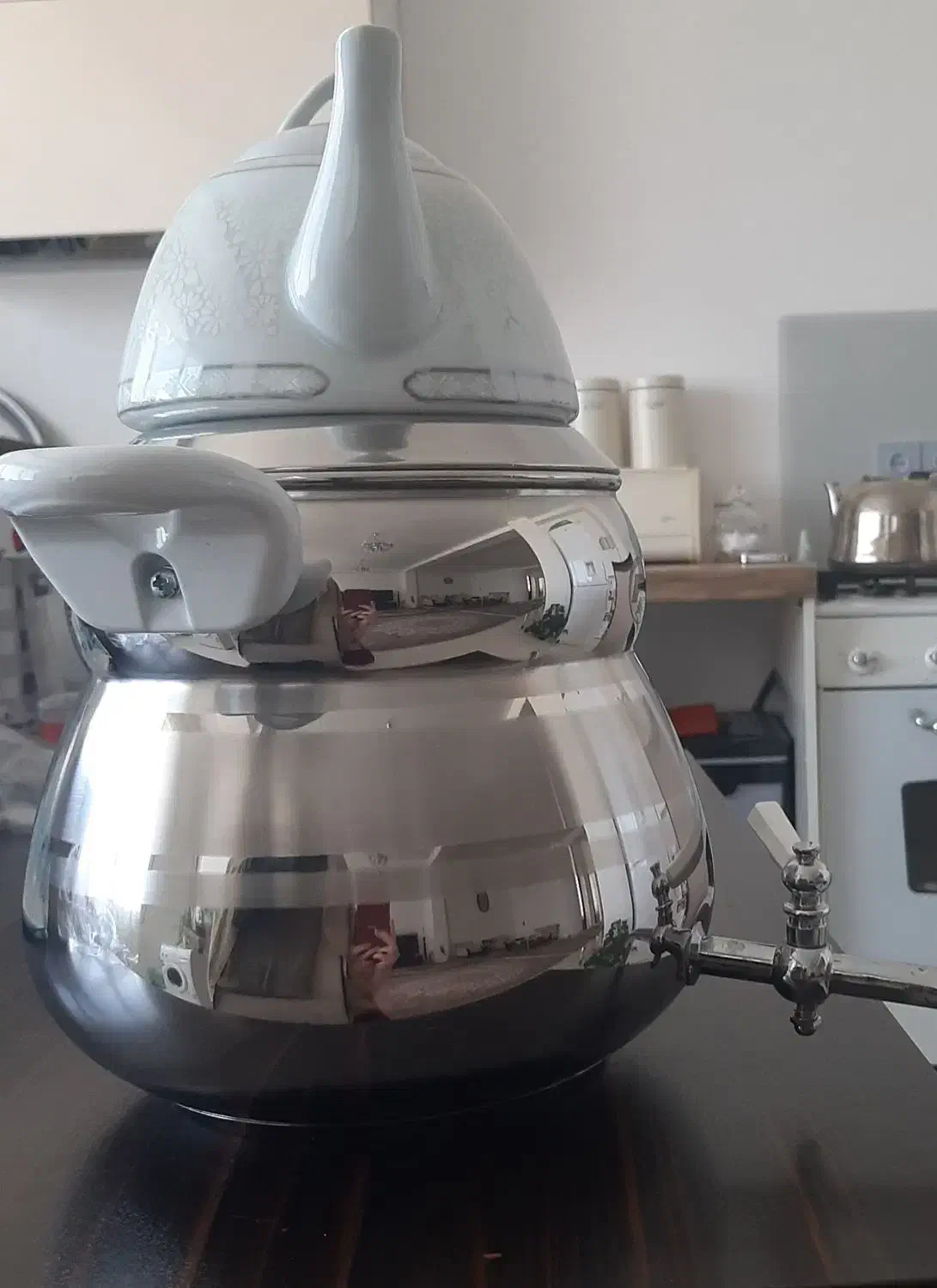 کتری قوری شیردار|قوری، کتری، قهوهساز دستی|تبریز, |دیوار