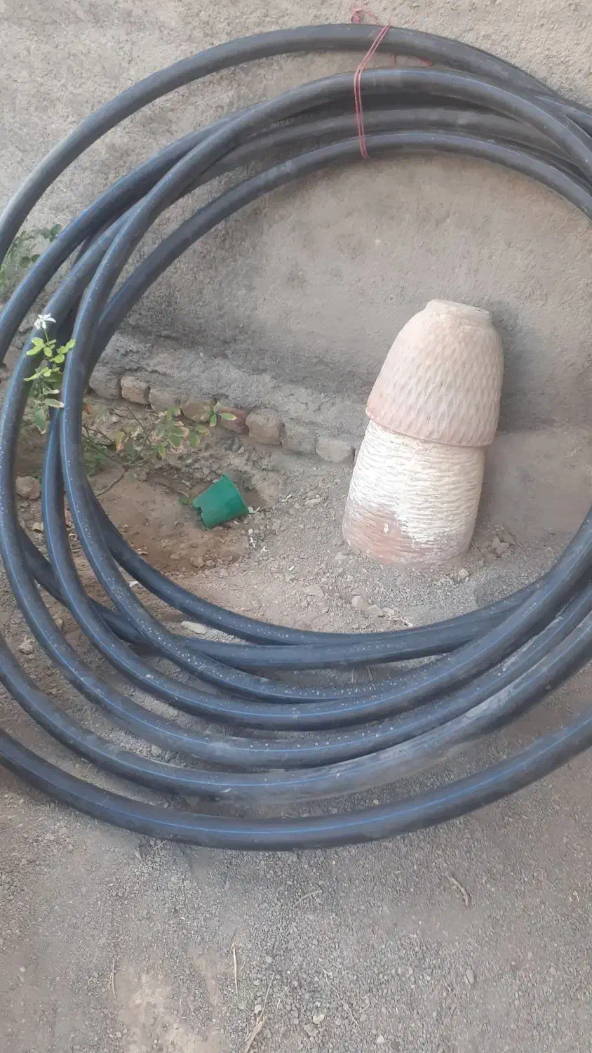 لوله ی آب ۵۰ پلی اتیلن ۱۰ بار استاندارد|مصالح و تجهیزات ساختمان|کهک, |دیوار