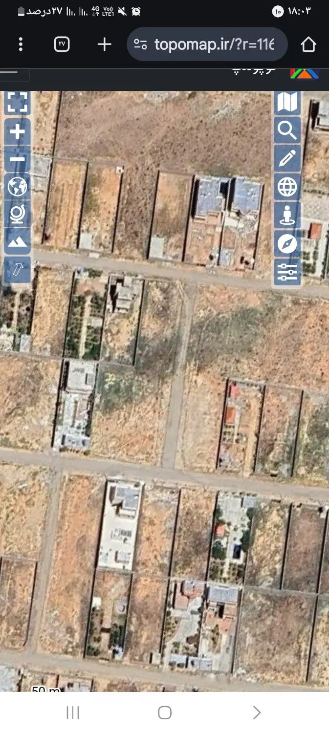 باغشهری زمین اهل بیت صدرا فاقد معارض و سند دار|فروش زمین و ملک کلنگی|شیراز, باغشهر اهل بیت|دیوار