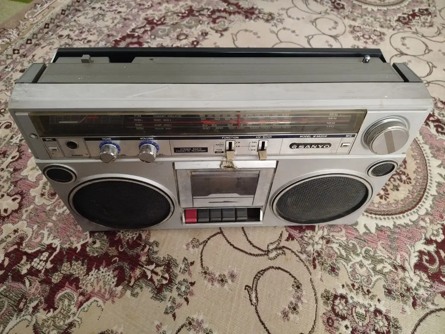 رادیو ضبط استریو سانیو سالم|سیستم صوتی خانگی|کاشمر, |دیوار