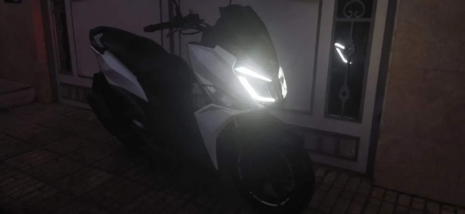 موتور SYM گلکسی J200 مدل 1401 سفید|موتورسیکلت|تهران, مسعودیه|دیوار