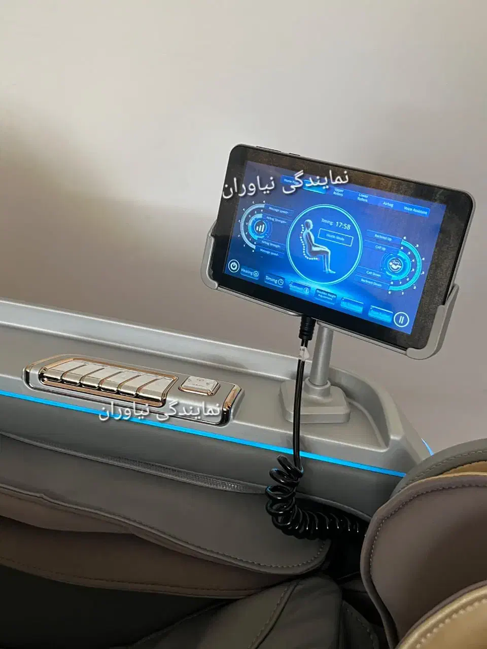 صندلی ماساژور فول بادی لیرکن (نمایندگی، بی بهره)|تجهیزات ورزشی|تهران, حصار بوعلی|دیوار