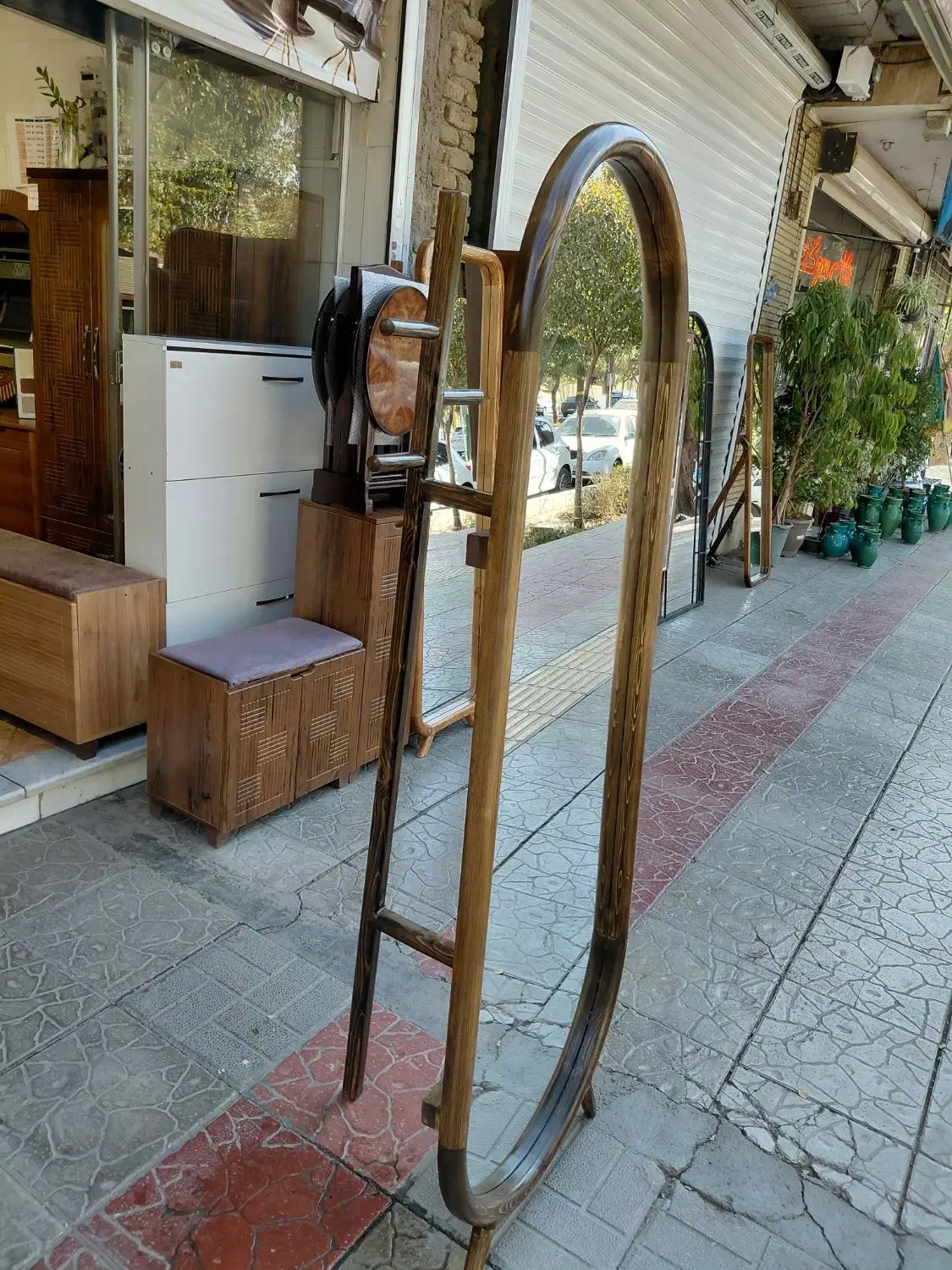 آینه های قدی دفرمه و چوب و فلز|آینه|اصفهان, شهریار|دیوار