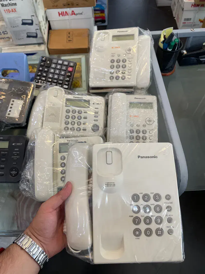 تلفن باسیم رومیزی ارزان مالزی پاناسونیک بدون برق|تلفن رومیزی|تهران, ایرانشهر|دیوار