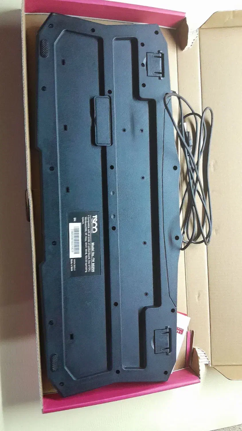 کیبورد سیمی تسکو مدل TK 8020N|قطعات و لوازم جانبی رایانه|مشهد, کشاورز|دیوار
