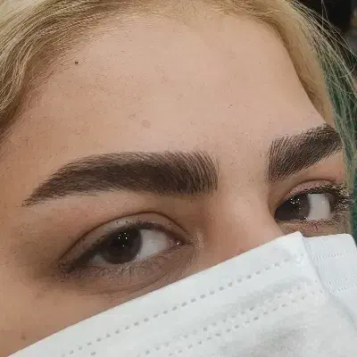 آرایش دائم میکروبلیدینگ فیبروز هاشور سایه شید لب|خدمات آرایشگری و زیبایی|زابل, |دیوار