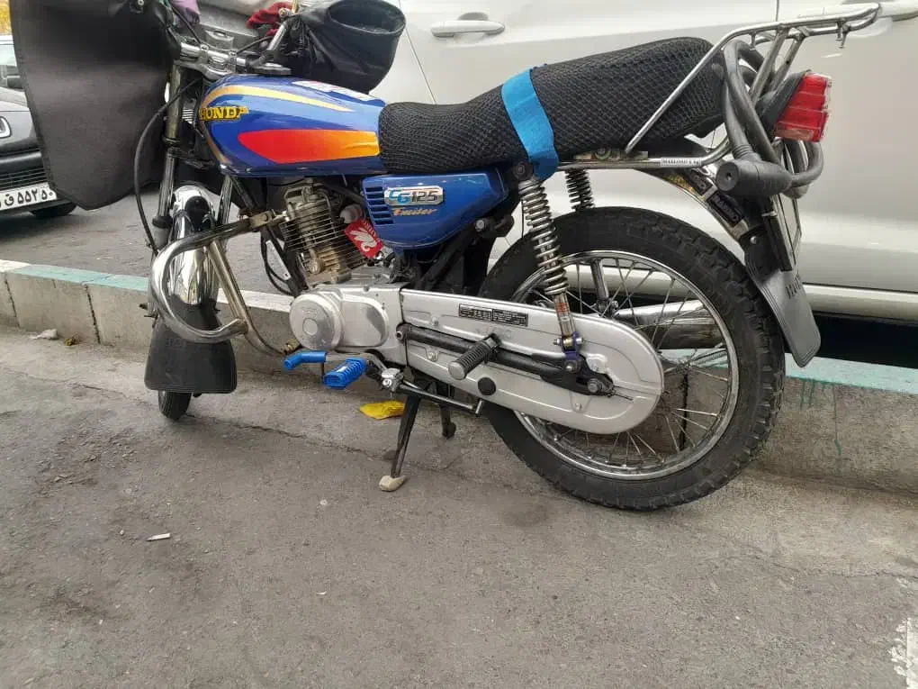 هندا ۱۲۵ درحدصفر|موتورسیکلت|تهران, شهرآرا|دیوار