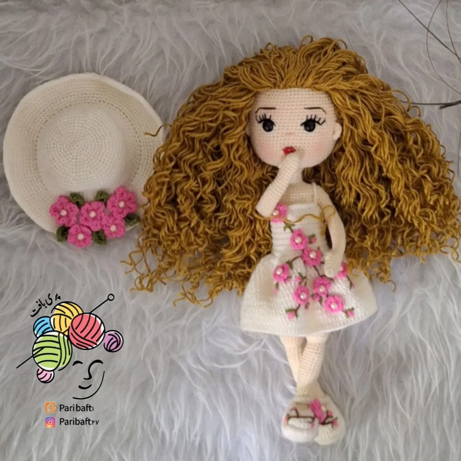 عروسک بافتنی|اسباب‌‌بازی|اصفهان, دهنو|دیوار