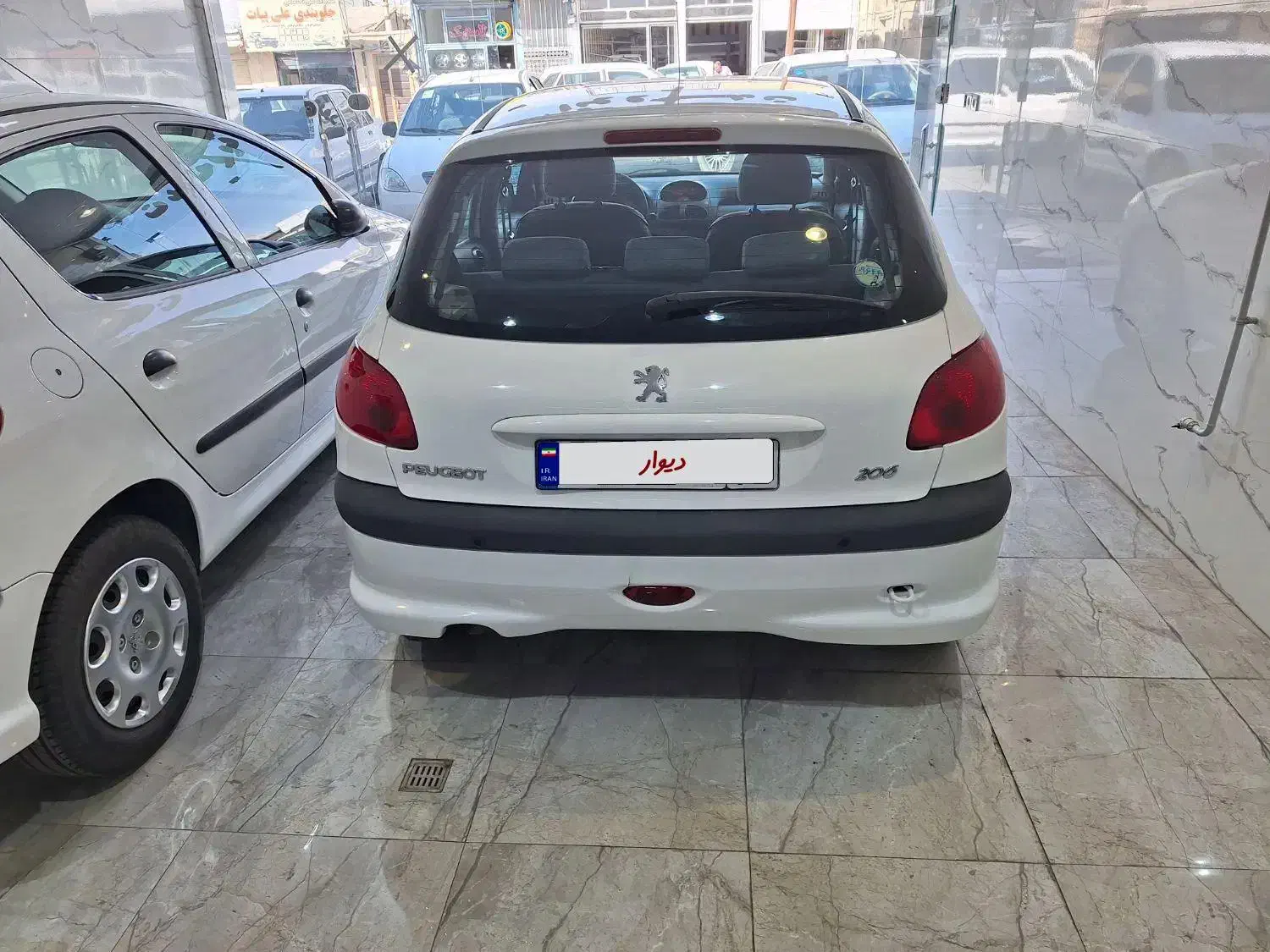 پژو۲۰۶تیپ۵|خودرو سواری و وانت|زنجان, |دیوار