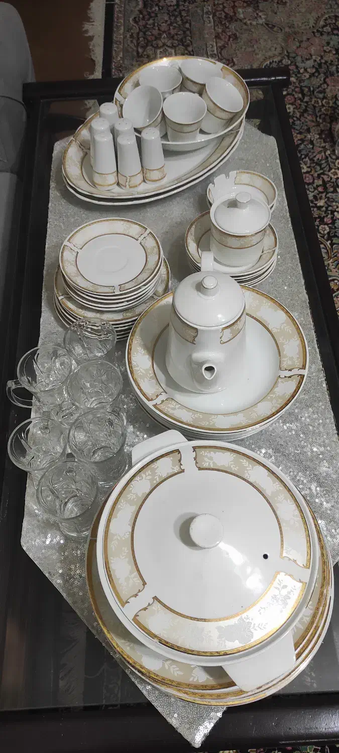 سرویس چینی|ظروف سرو و پذیرایی|اهر, |دیوار