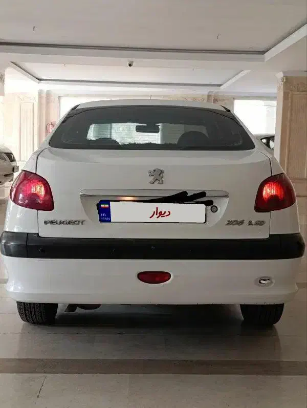 206 اس دی v9|خودرو سواری و وانت|تهران, درب دوم|دیوار