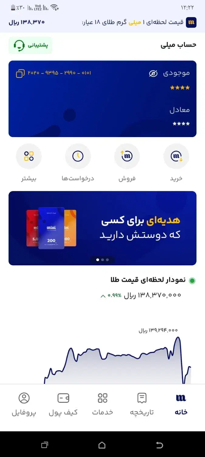 هدیه شب یلدا از میلی|کارت هدیه و تخفیف|تیمور آباد, |دیوار