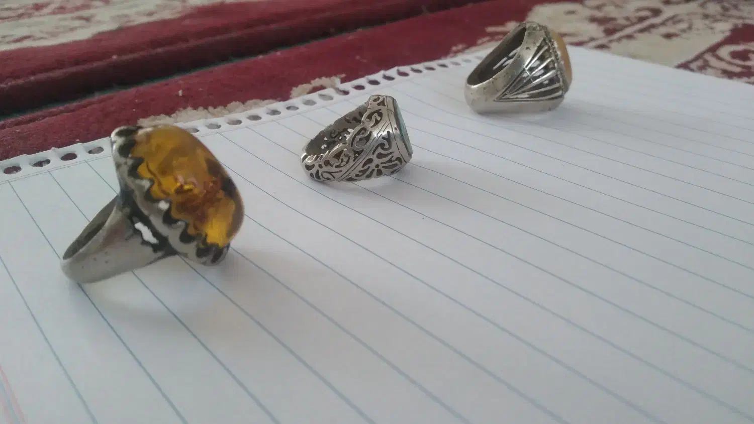 ر نقره..بابا قوری فیروزه  وکهربا|جواهرات|گناباد, |دیوار