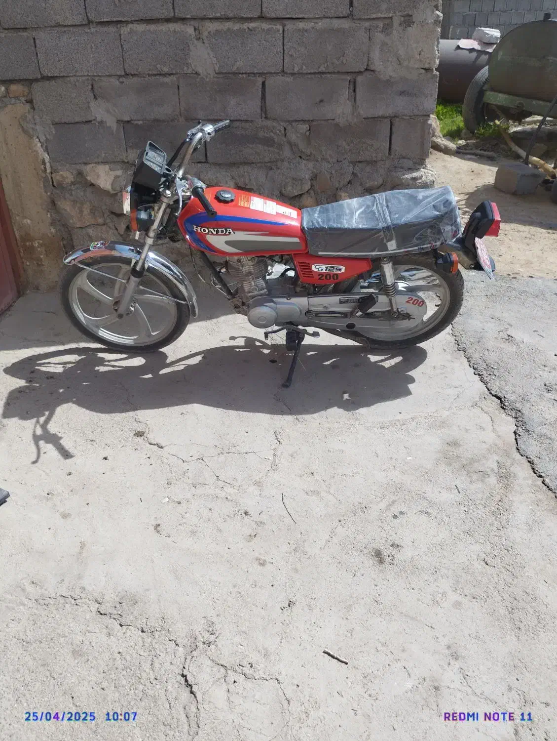 هندا۱۲۸مدل ۸۸|موتورسیکلت|قروه, |دیوار