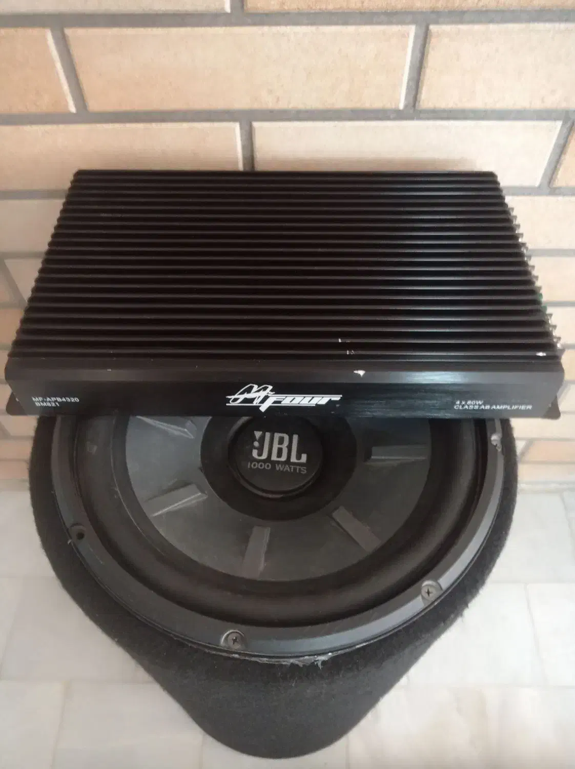 ساب jbl1000 آمپلی mfour|قطعات یدکی و لوازم جانبی|قم, زمان زاده|دیوار