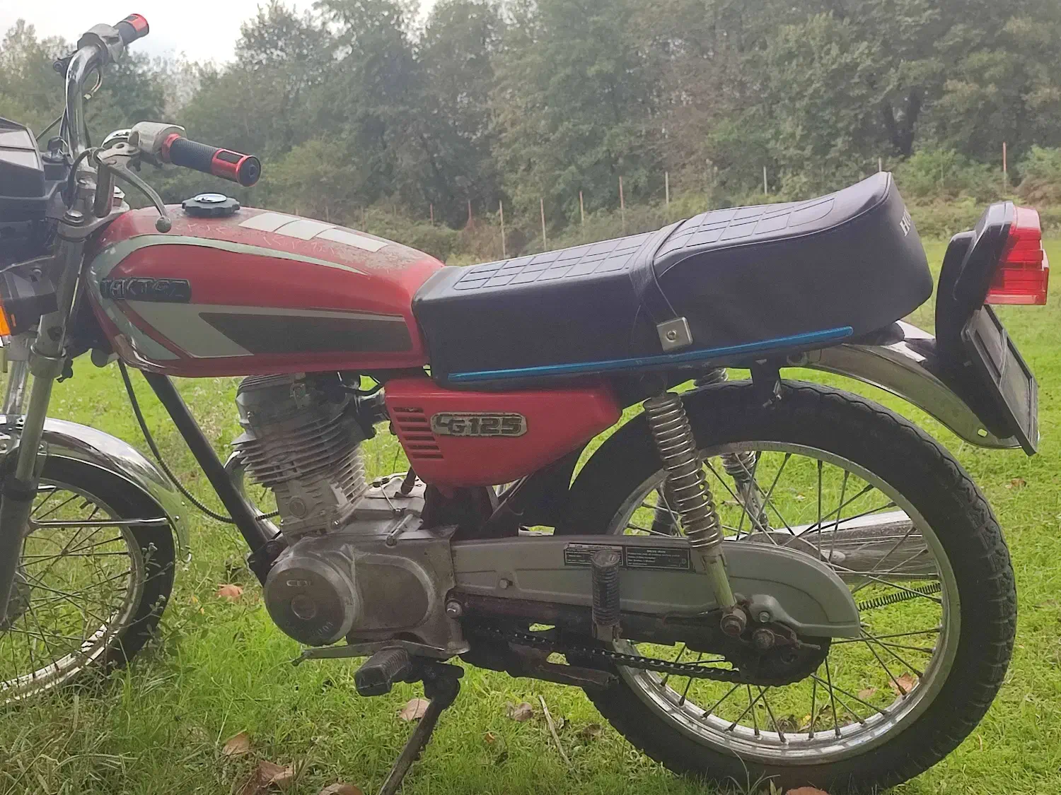 موتور مزایده 125|موتورسیکلت|فومن, |دیوار