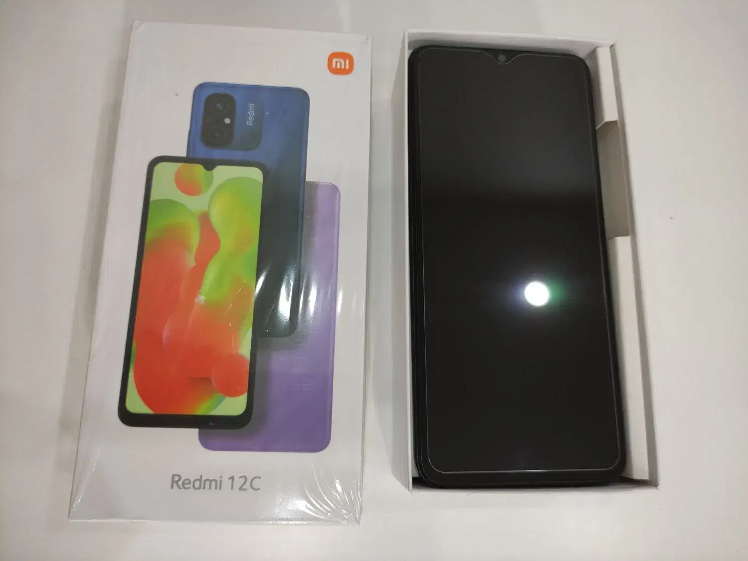 گوشی شیائومی Redmi 12C حافظه 128 رم 6 آکبند|موبایل|کرج, منطقه ویژه اقتصادی پیام|دیوار