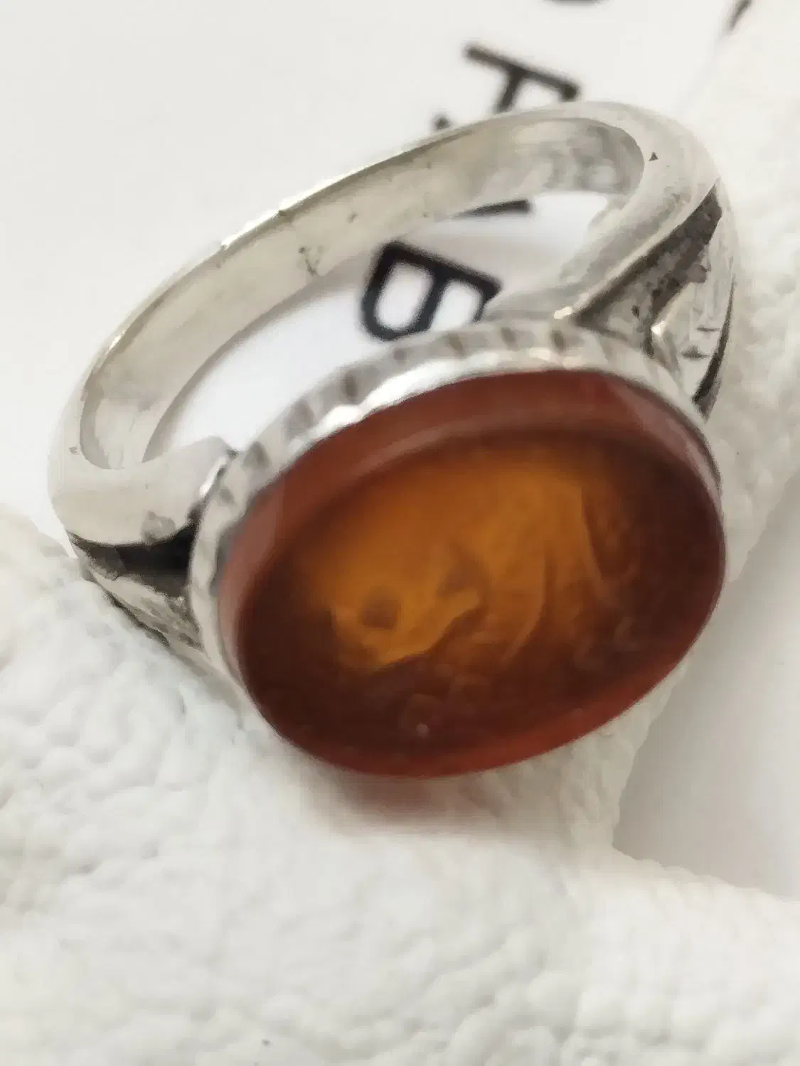 انگشتر نقره خطی یا رقیه|بدلیجات|پاکدشت, پاکدشت (مامازند)|دیوار