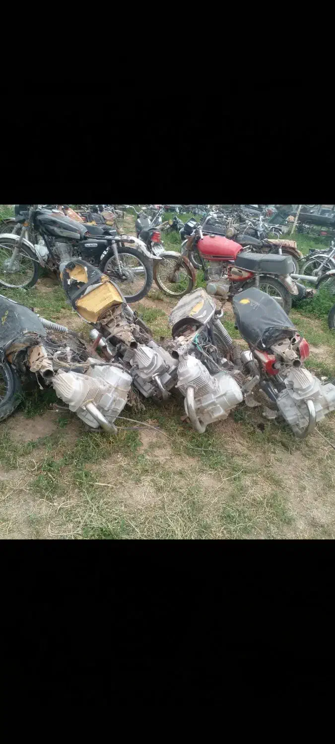 انجین موتور سیکلت تمیز پارکینگی بابرگ هفتکل|قطعات یدکی و لوازم جانبی|رامهرمز, |دیوار