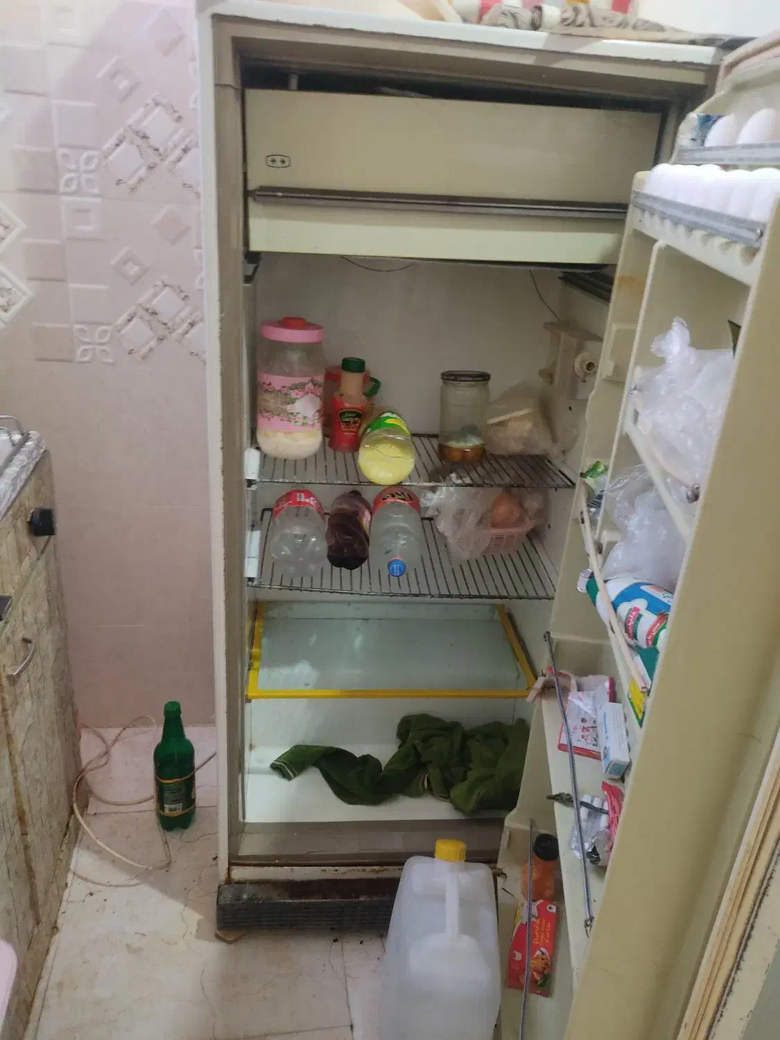 یخچال ساده|یخچال و فریزر|صوفیان, |دیوار