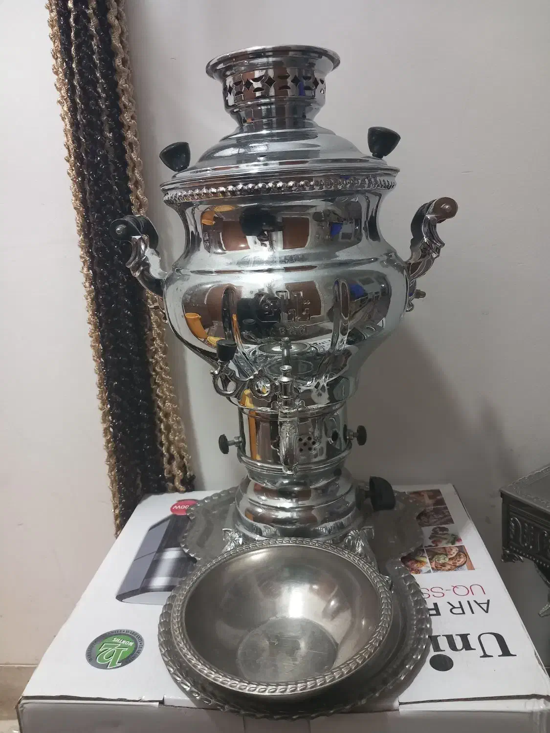 سماور گازی تابان در حد نو|سماور، چایساز، قهوهساز|مهدی شهر, |دیوار