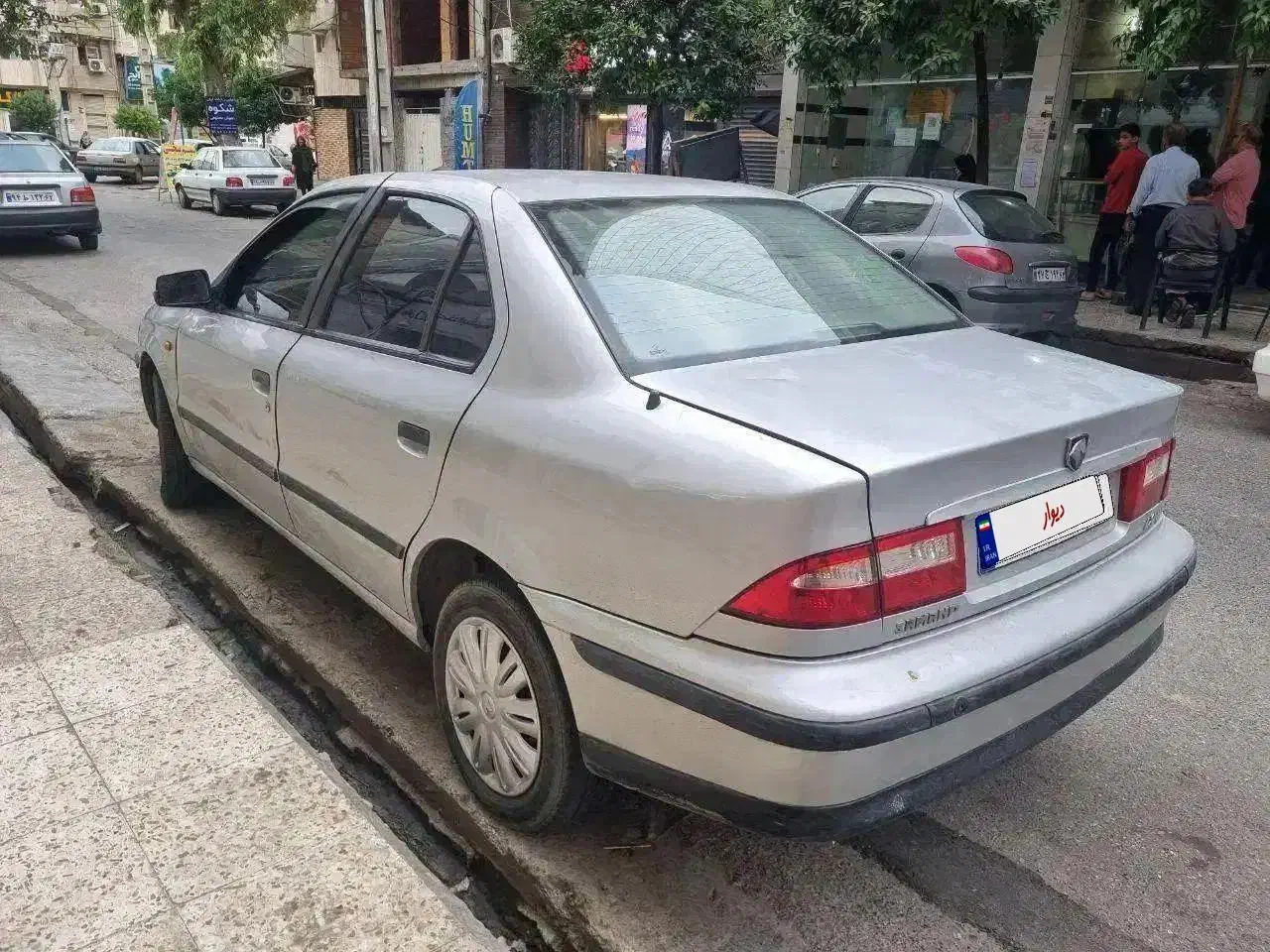 سمند lx نقره ای مدل 84|خودرو سواری و وانت|ساری, |دیوار