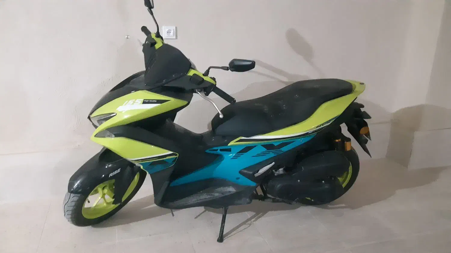 ایروکس کویر موتور بسیار سالم و کم کارکرد|موتورسیکلت|دورود, |دیوار