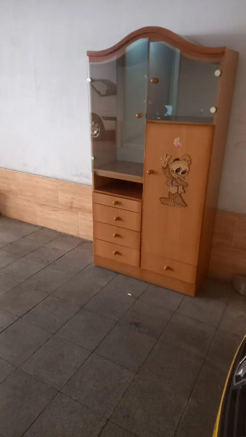 کمد چوبی|جاکفشی، کمد، دراور|تبریز, |دیوار