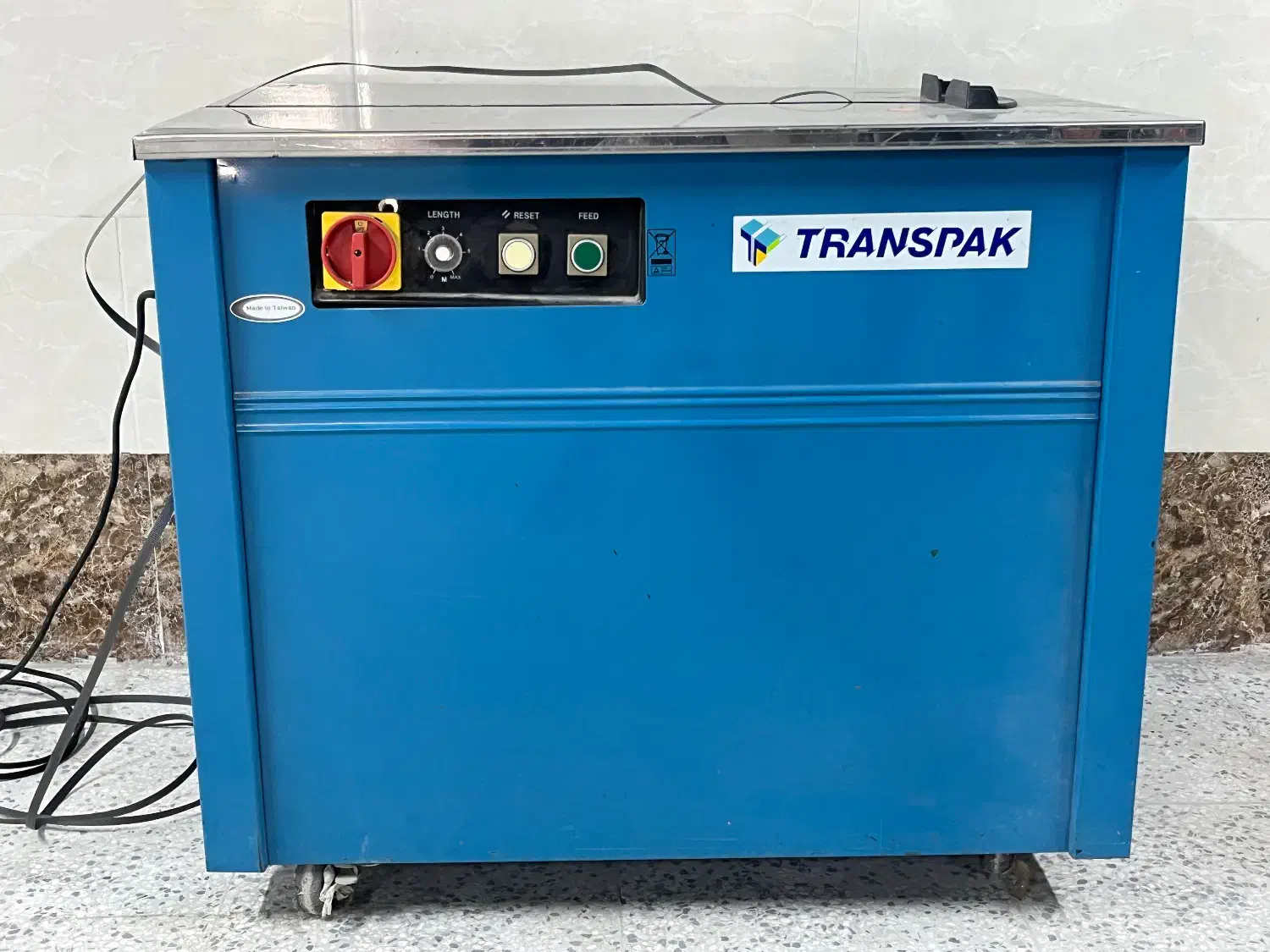 تسمه‌کش نیمه‌اتوماتیک Transpak TP-201CE کم‌کارکرد|ماشین‌آلات صنعتی|شیراز, شهرک صنعتی شیراز|دیوار