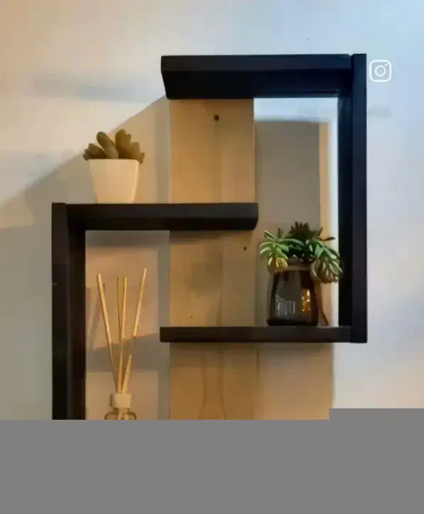 ساخت شلف و دکور های چوبی|کتابخانه، شلف، قفسههای دیواری|رشت, باهنر|دیوار