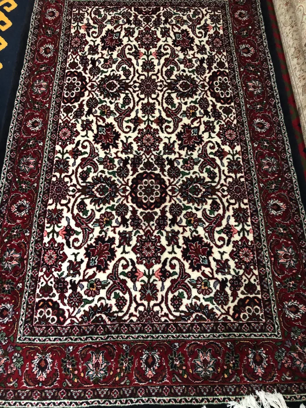 فرش دستبافت ذره ونیم خامه باختردرجه ۱زنجان|فرش|زنجان, |دیوار