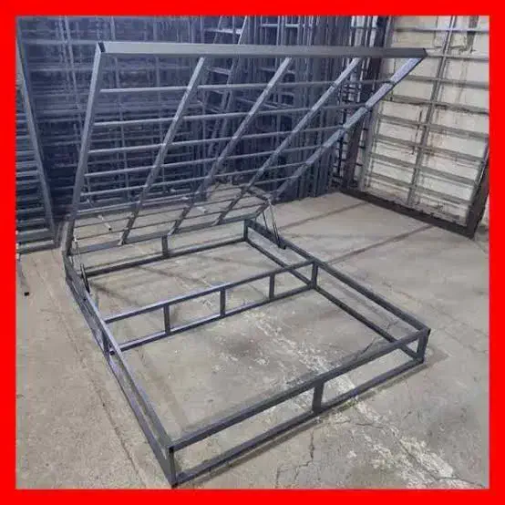 کف تخت فلزی معمولی و جک دار ( آهن گوشتی )|تخت و سرویس خواب|پردیس, شهرک صنعتی خرمدشت فاز ۷|دیوار